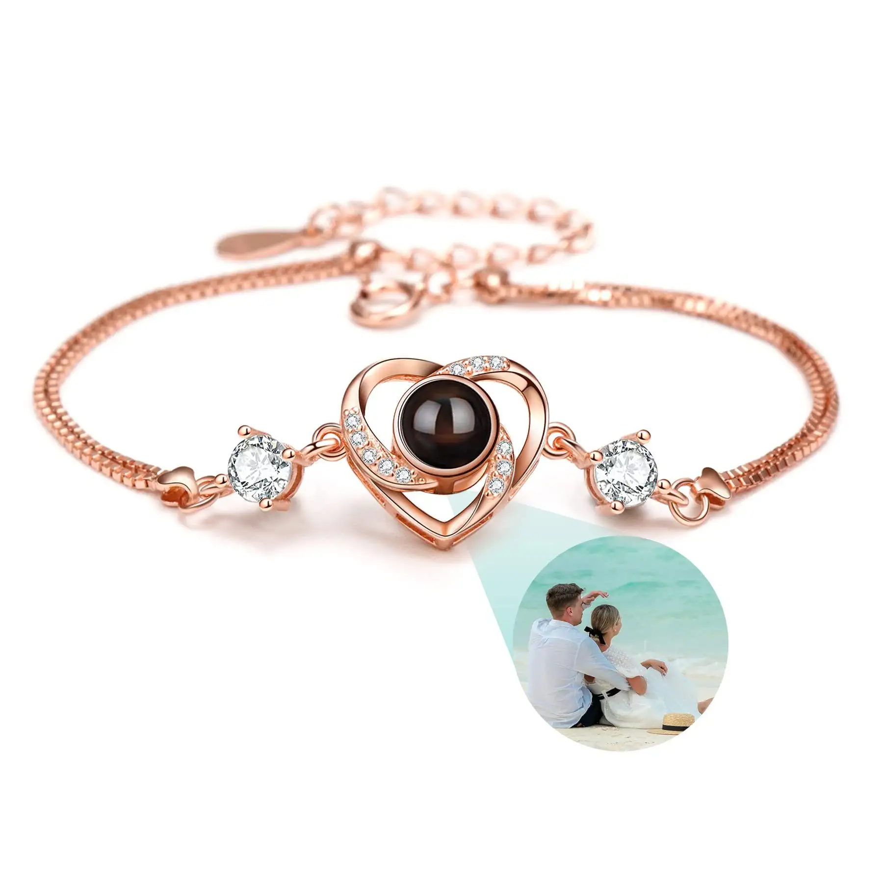 I Love You Nano Projection Bracelet In Languages