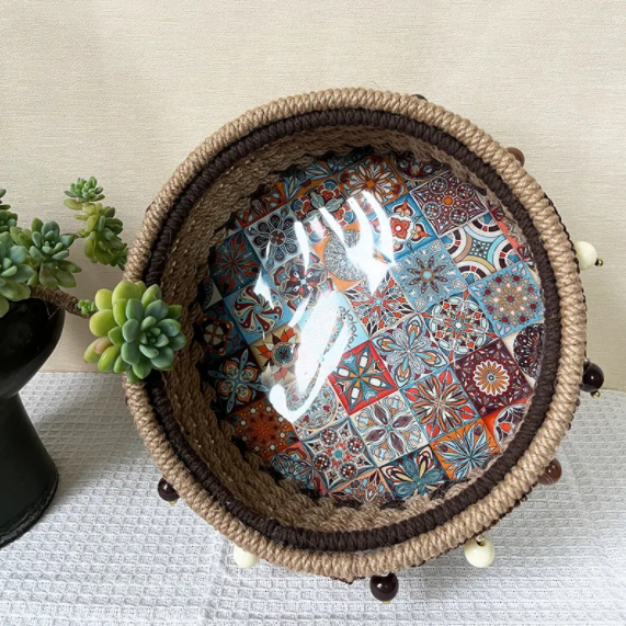 ["麻绳手工编织成品diy田园手编圆形杂物筐桌面收纳筐", "麻绳手工编织成品diy田园手编圆形杂物筐桌面收纳筐", "麻绳手工编织成品diy田园手编圆形杂物筐桌面收纳筐"]