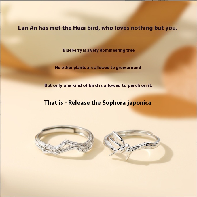 Couple Ring A Pair Of Niche Opening