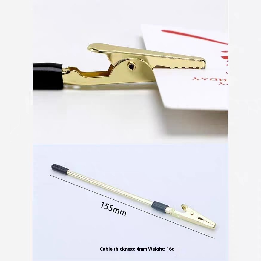 Super Elastic Mouth Multifunctional Metal Note Clip Bracelet Wear Aid