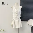 Apricot Short Skirt