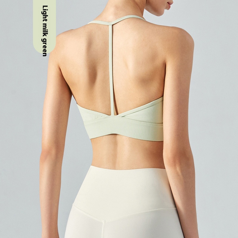 Shockproof Sports Underwear With Chest Pad Yoga Workout Vest