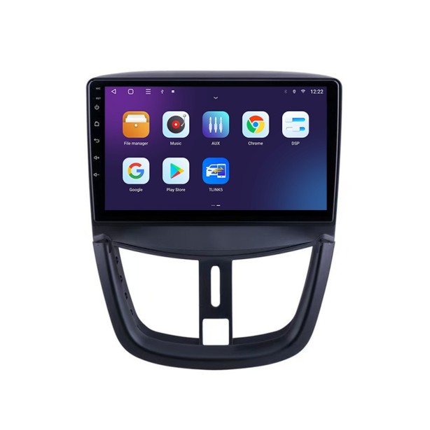 Peugeot 207-ի համար Android մուլտիմեդիա համակարգ՝ 9 դյույմանոց էկրանով
