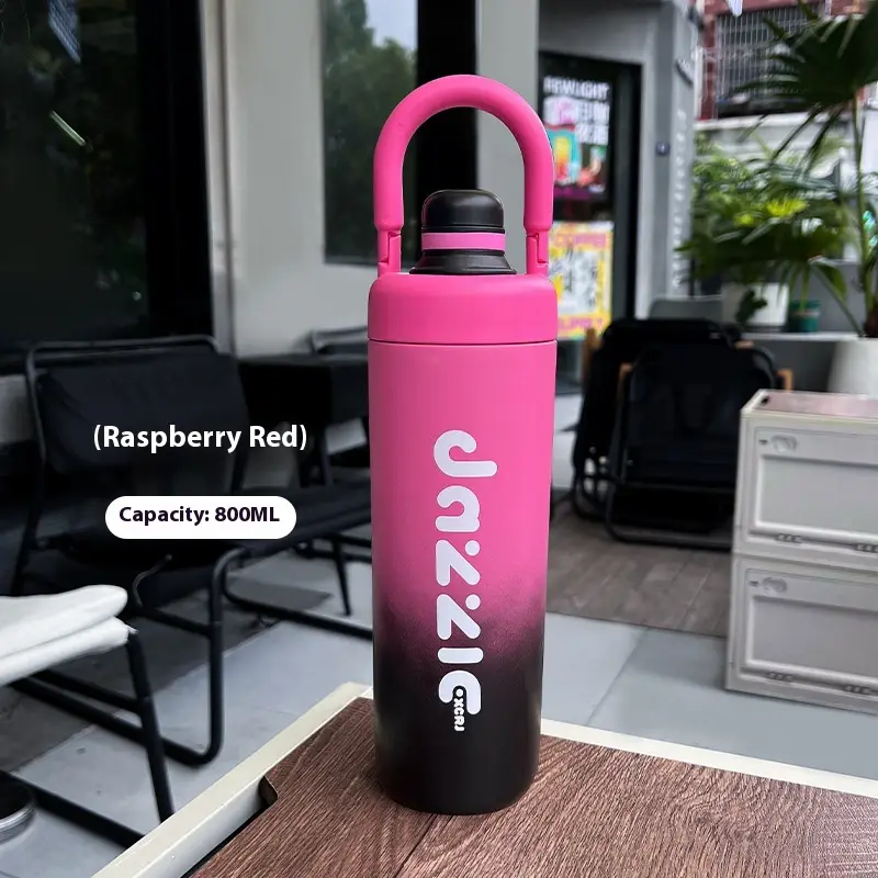 Household Stainless Steel Insulated Bottle With Anti Drop And Large Capacity