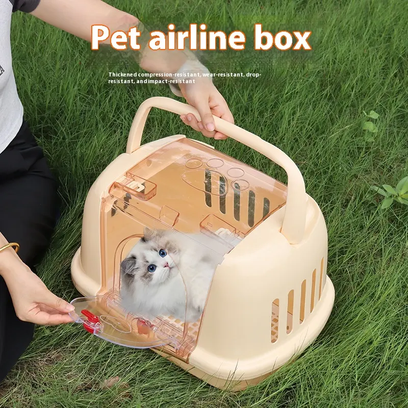 Ceramic Dog Pet Flight Case Portable Four