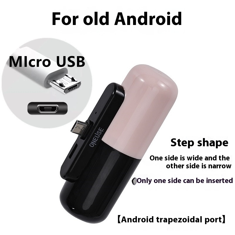 5000mAh Pink Old Android