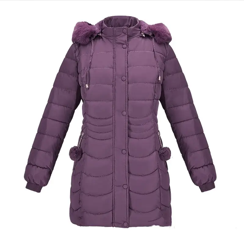 Casual Pure Color Thickened Velvet Cotton Clothes