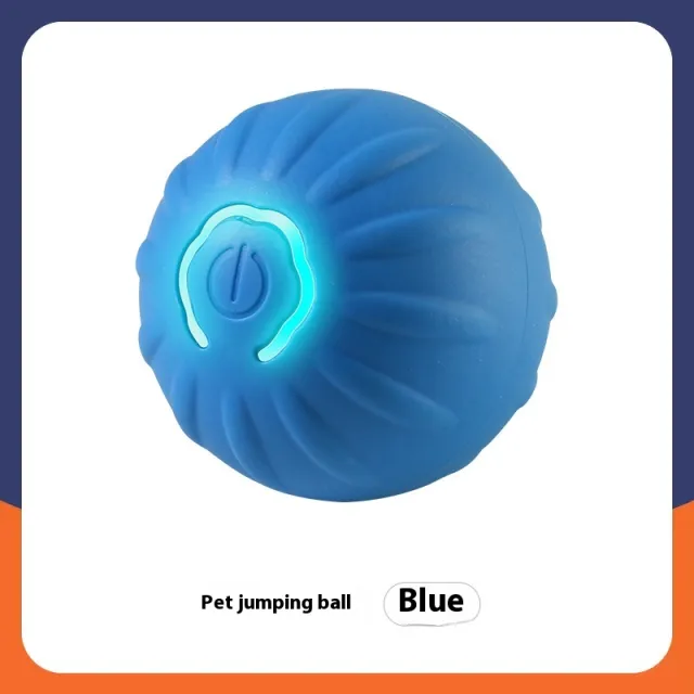 Pet Gravity Jumping Ball Toy Dog Ball Convex Blue - Shop at LoveMi