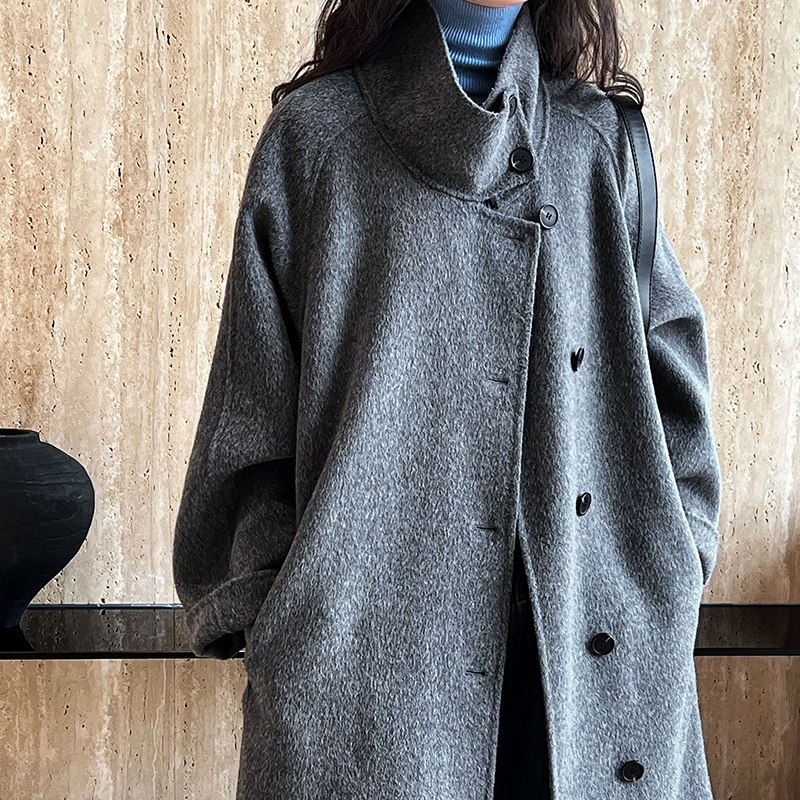 Double-faced Woolen Goods Wool Overcoat