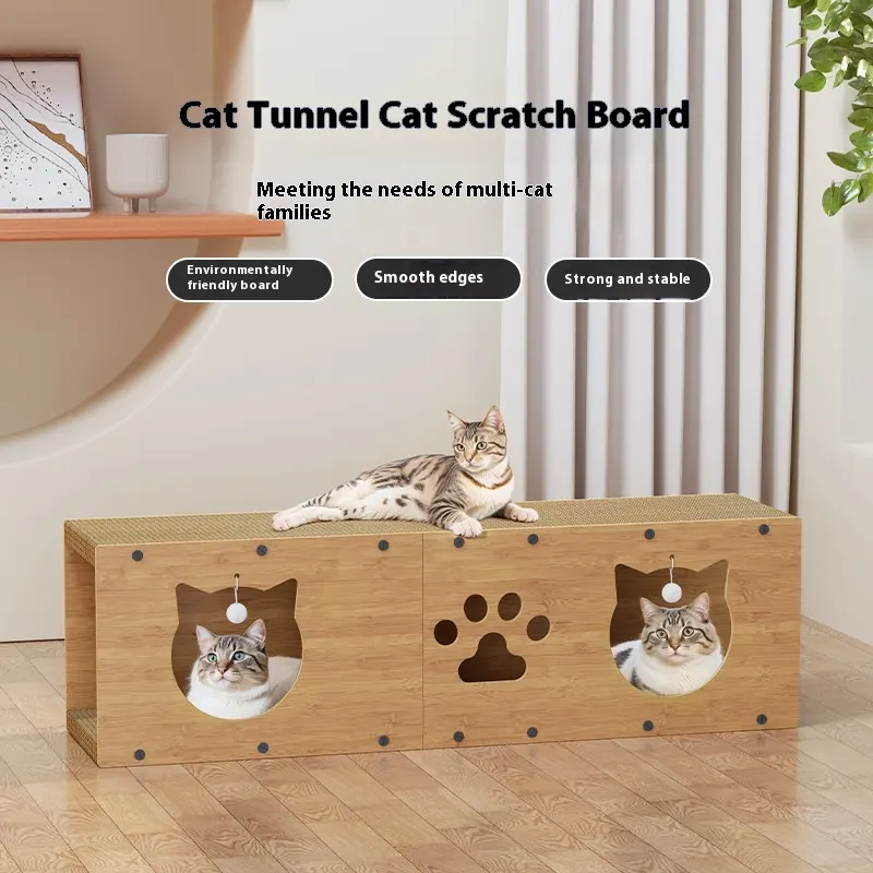 Tunnel Wear-resistant Corrugated Vertical Toy