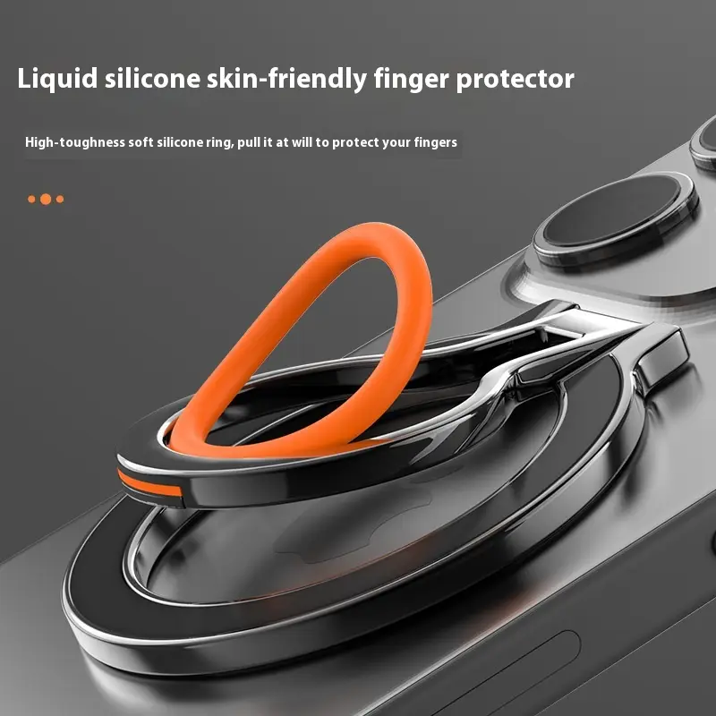 Metal Lazy Desktop Ring Magnetic Phone Holder