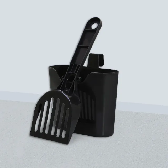 Mesh Cat Litter Scoop Lengthened Handle Black - Shop at LoveMi