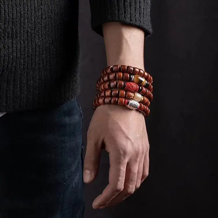 Tibetan Style Yak Bone Hand Toy Beads Bone Tibetan Beads Horn Bracelet