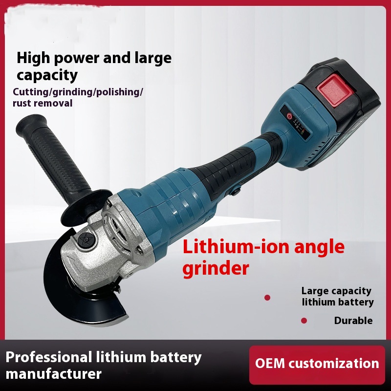 Industrial Electric Grinding Lithium-ion Angle Grinder Brushless Cutting Machine