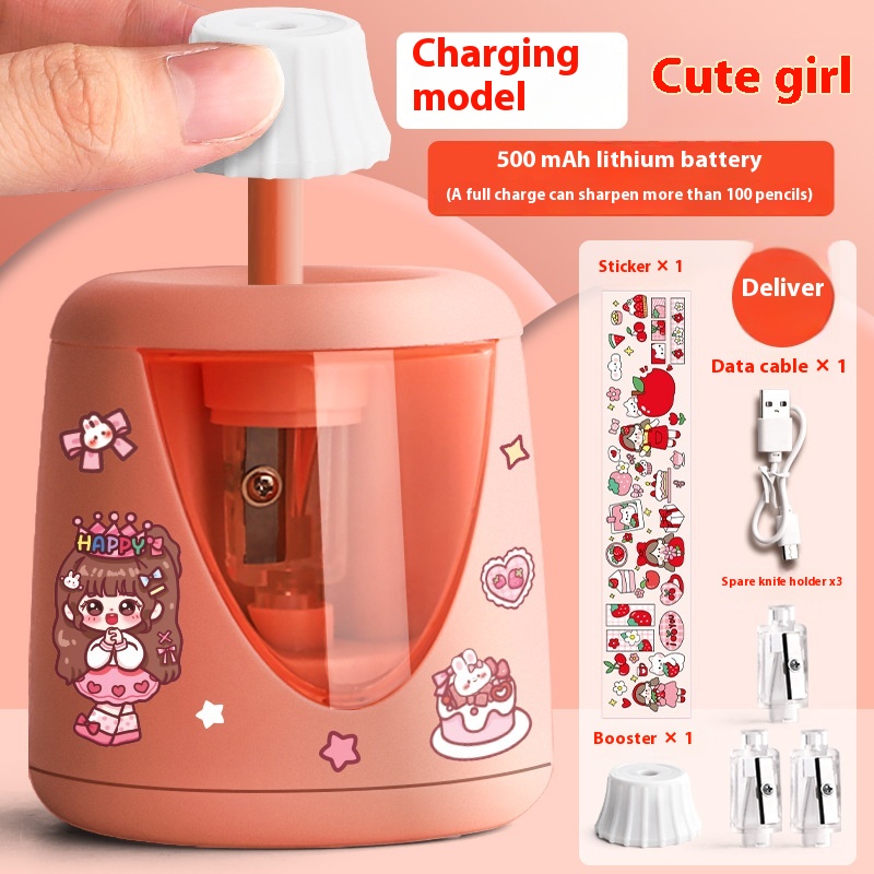 True Color Automatic Children Only For Pupils Pencil Sharpener - Image 6