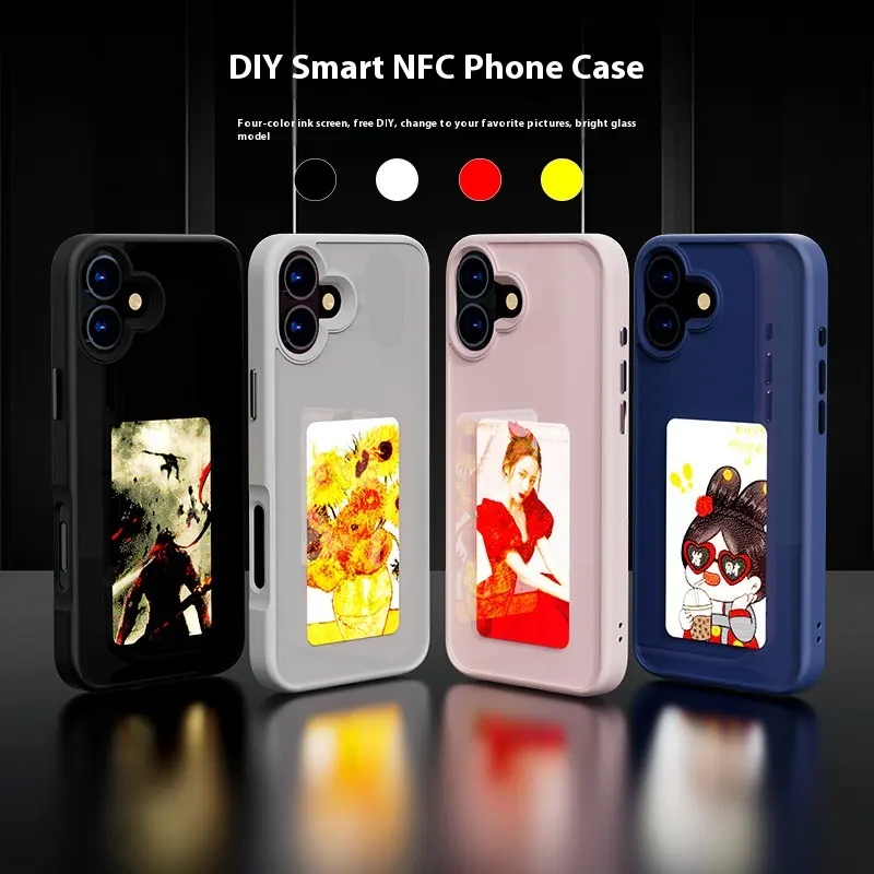 Four Colors E-ink Screen Phone Case