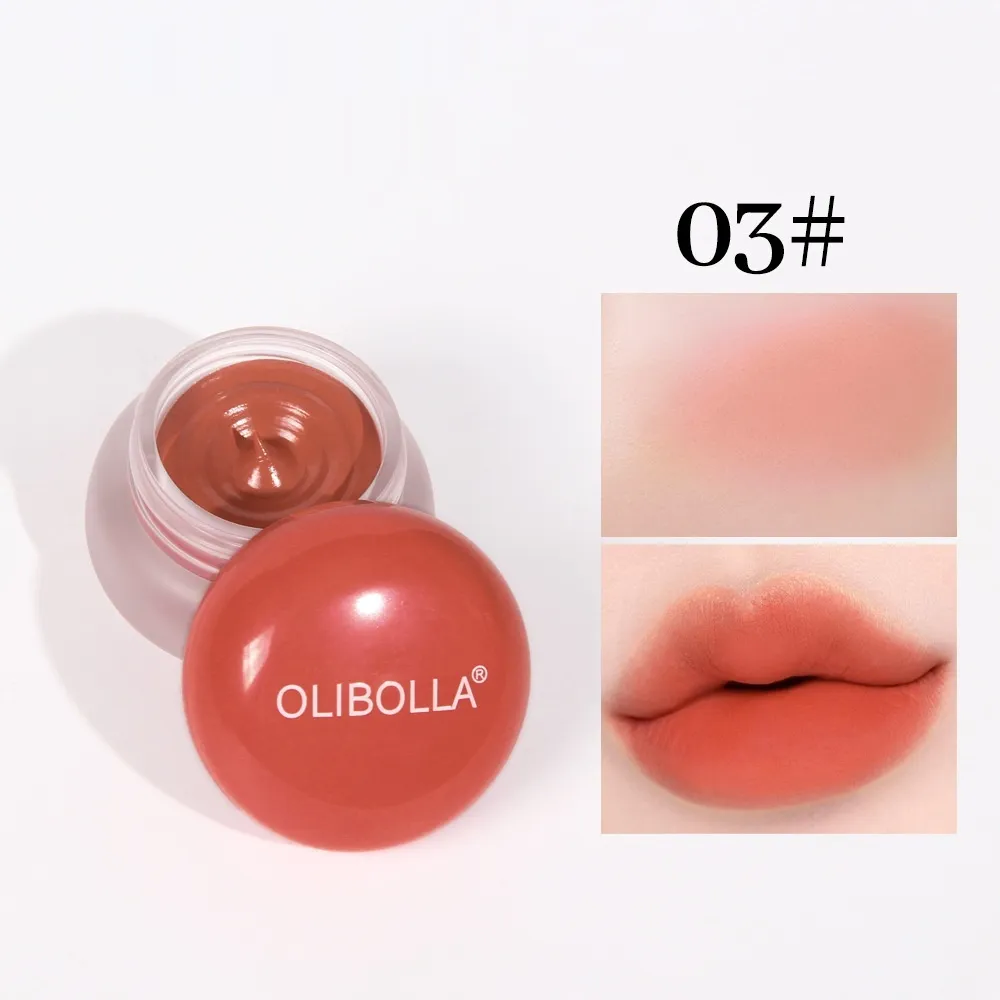 Matte Finish Velvet Not Easy To Fade Lips And Cheeks - 03 Colors