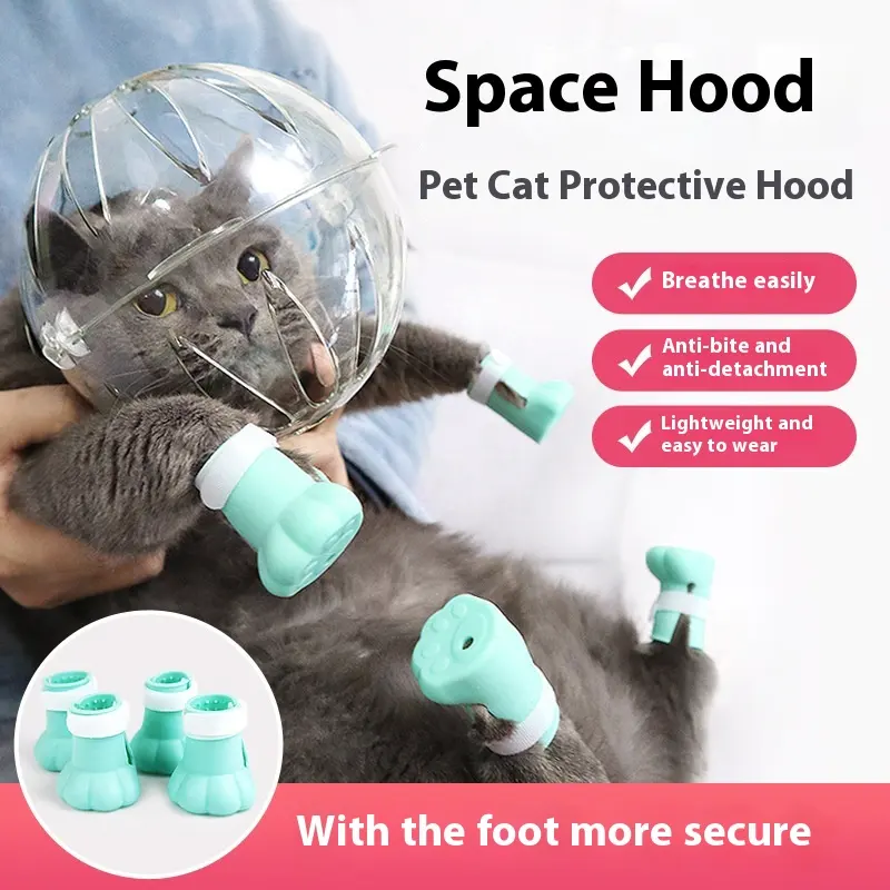 Cat Anti-licking Space Head Cover