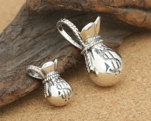 Vintage Thai Silver Sweater Chain Men And Women Pendant Large Size - Shop at LoveMi