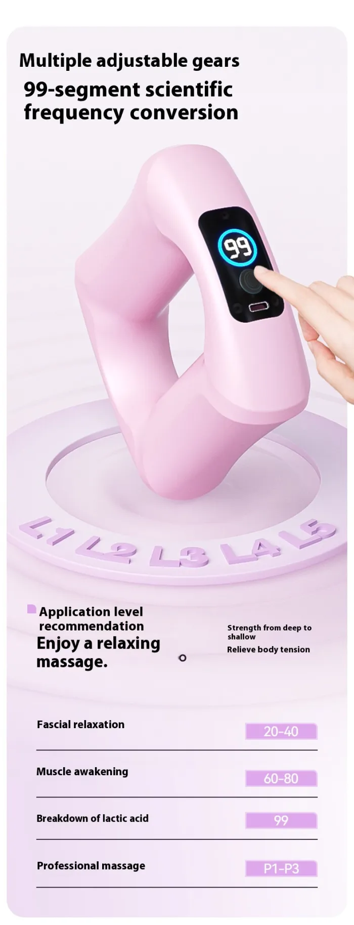 Fascia Ring Body Massager - detail photo 10