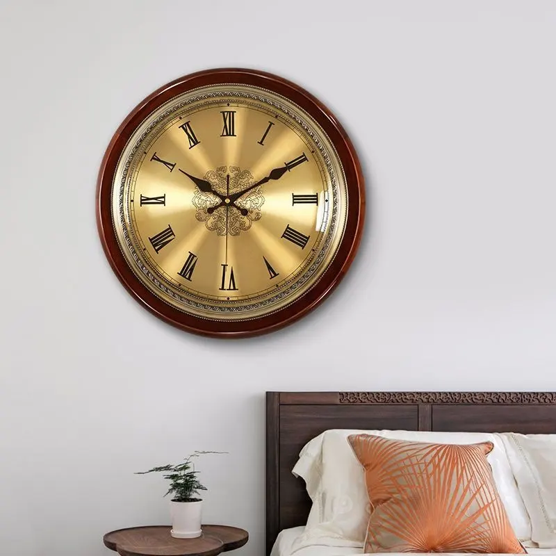 Living Room Home Solid Wood Clock Pocket Watch Fashion