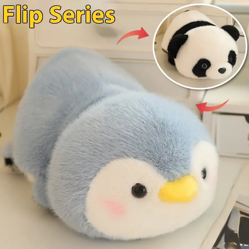 Plush Toys Elephant Penguin Panda Lesser Panda White Rabbit Girl's Birthday Gift