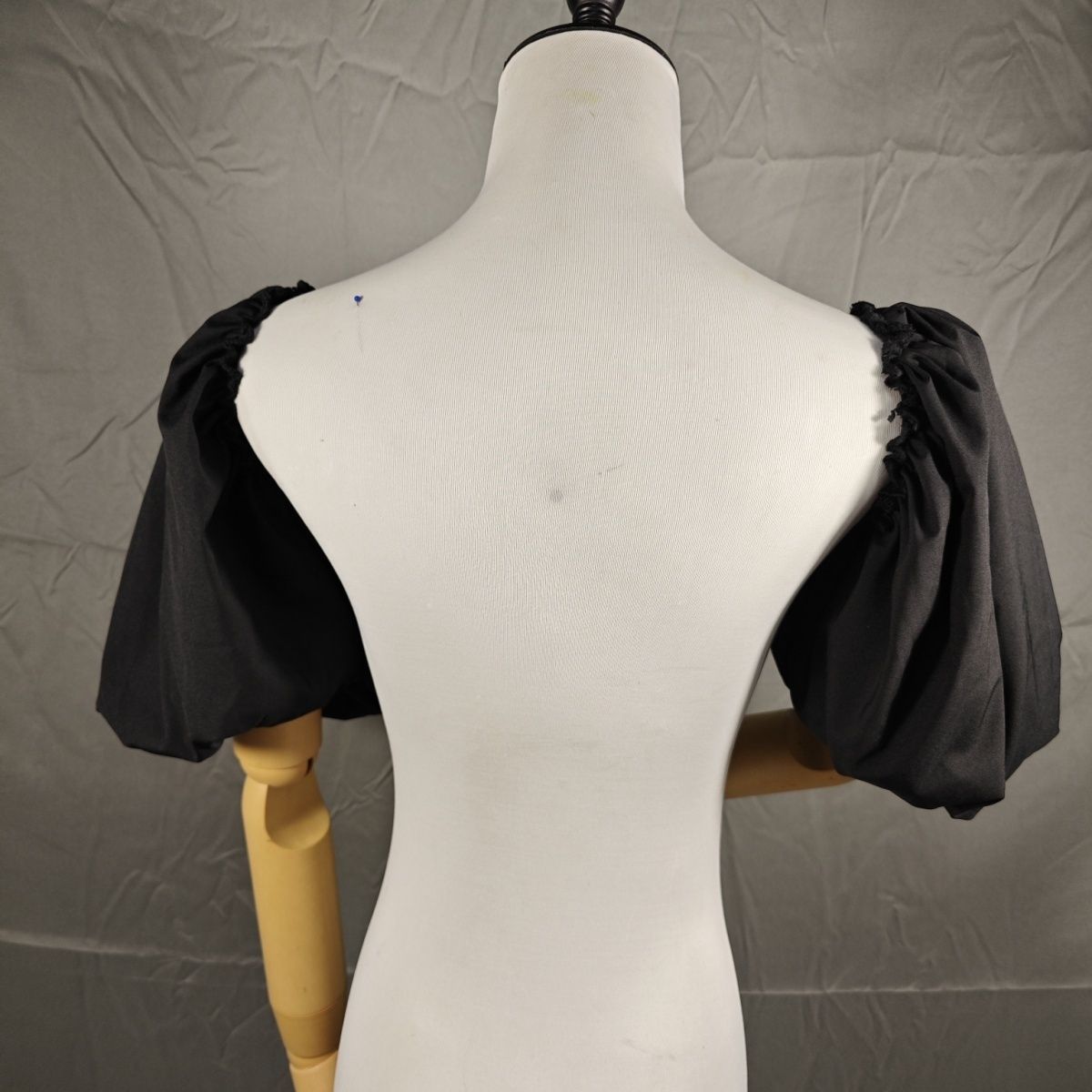 Single-sided Stretch Short Sleeve Matching Wedding Dress