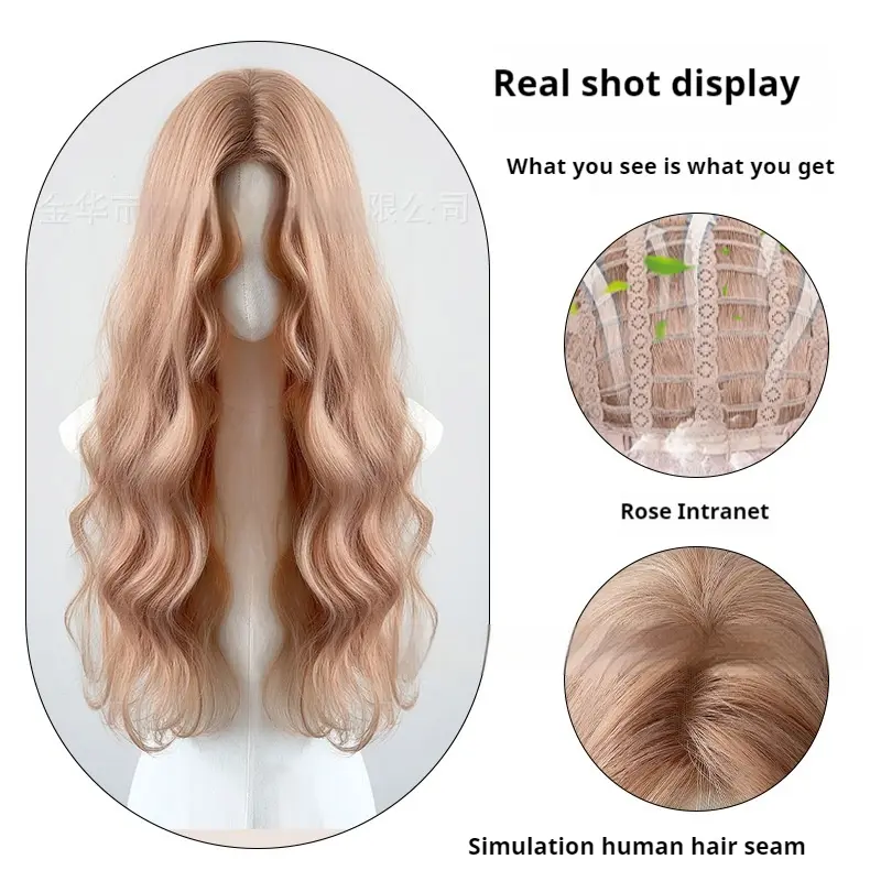 Curly Hair Big Wave Headgear For Women