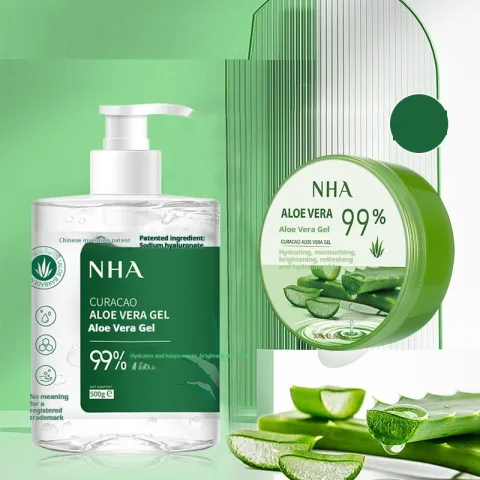 Moisturizing and Acne Removing Aloe Gel Skin Care Products