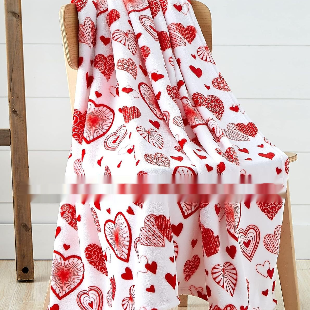 Valentine's Day Gift Small Love Holiday Gift Christmas Flannel Blanket