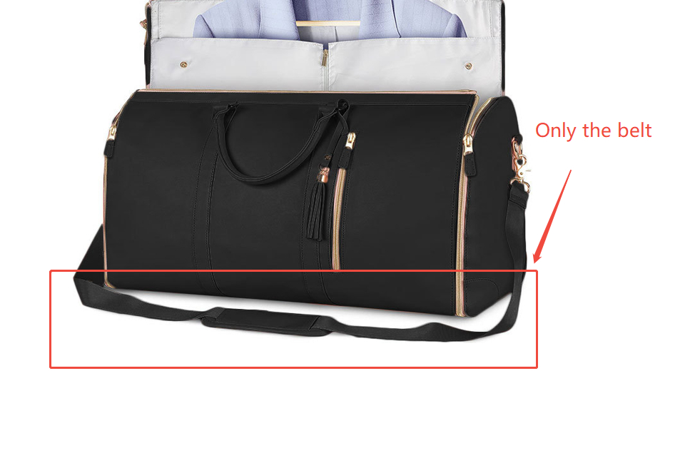 Large Capacity Travel Duffle Bag - Women's Waterproof Suit Folding Tote Handbag - Picture 24 of 105
