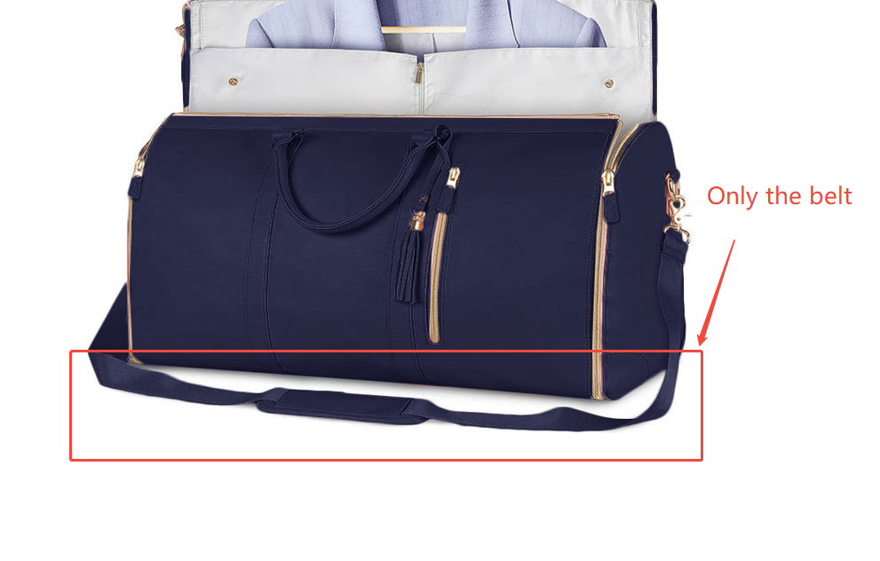 Large Capacity Travel Duffle Bag - Women's Waterproof Suit Folding Tote Handbag - Picture 28 of 105