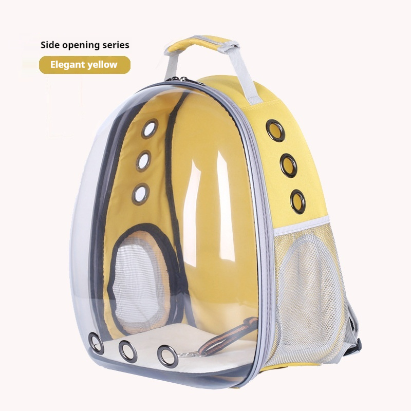Elegant Yellow Side Opening
