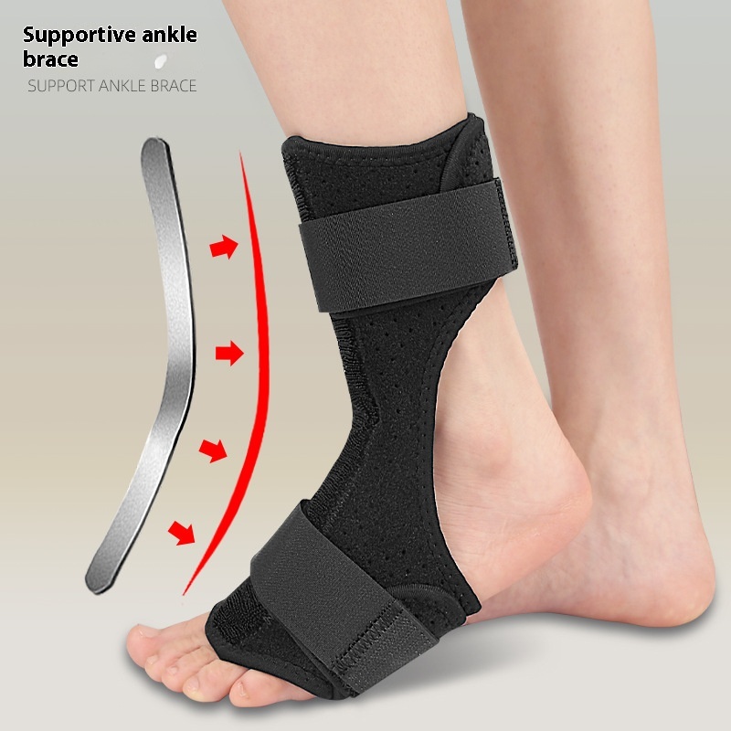 Double Strap Ankle Foot Drooping Fixed Support Protective Gear