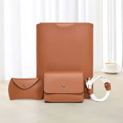 Lock Edge Notebook Leather Liner Bag