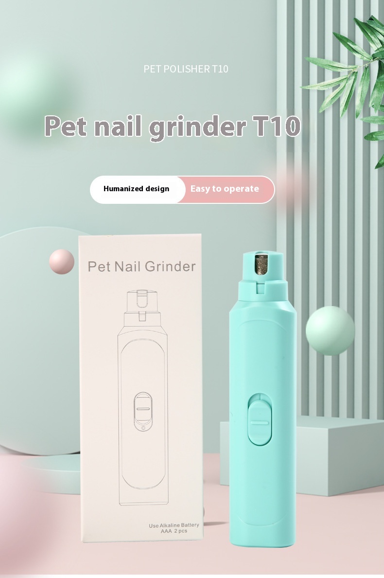 Pet Nail Grinder for Smooth & Safe Grooming - Gentle, Painless, and Efficient Claw Trimming Tool