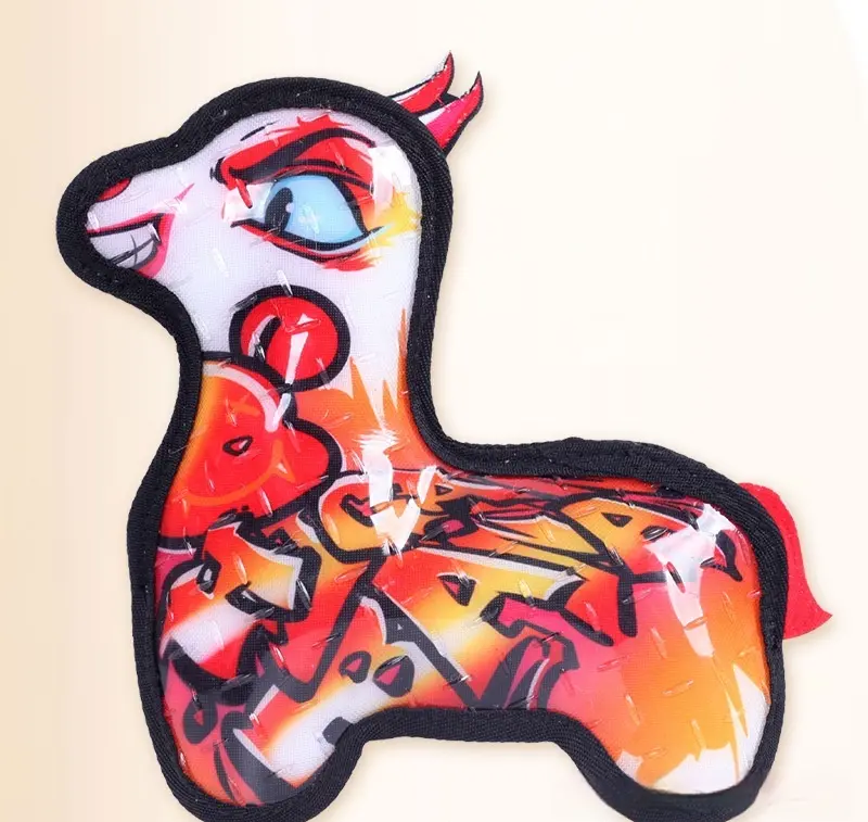 Creative Colorful Cat Alpaca Pet Toy