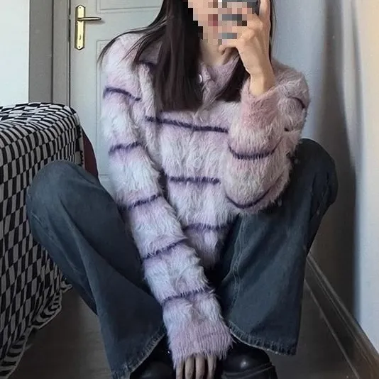 Small Short Coat Soft Glutinous Long Wool Top