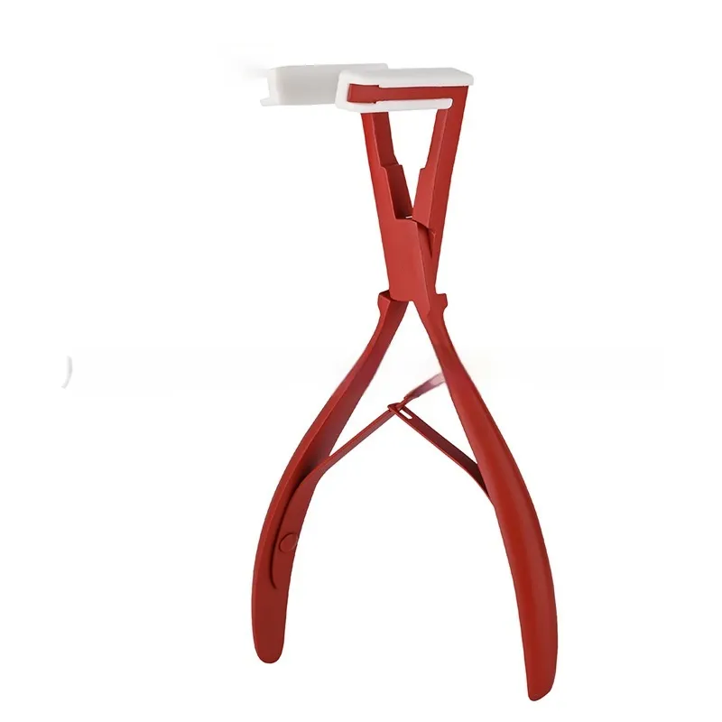 FOSHIO Stainless Steel Connection Multicolor Film Crimping Multifunction Pliers - Red