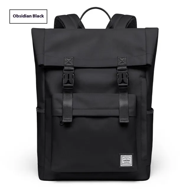 Backpack Boys And Girls Computer Scalable Motorcycle New Student Schoolbag Black - Shop at LoveMi