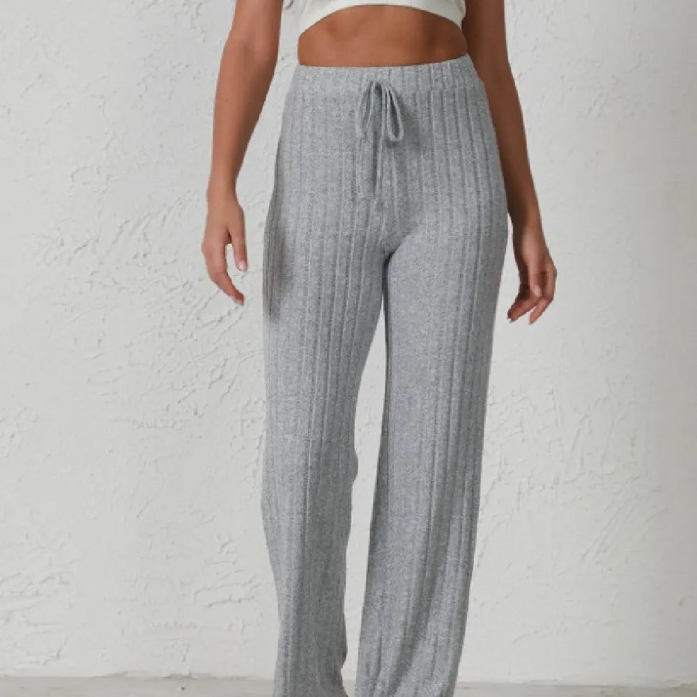 Women's Fashion Casual Loose Straight Trousers