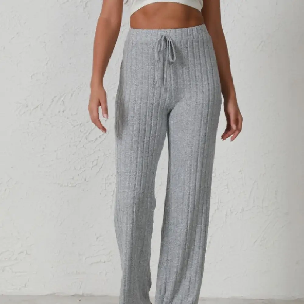 Women's Fashion Casual Loose Straight Trousers
