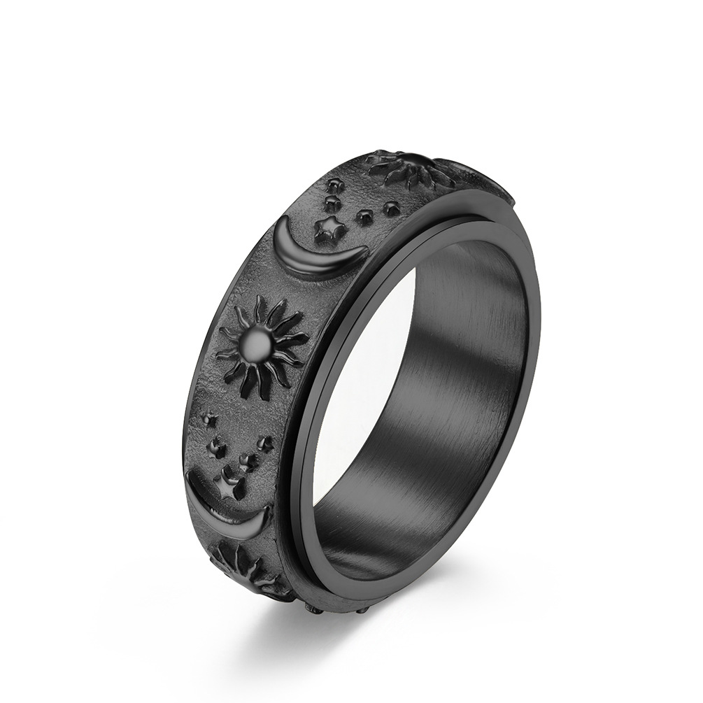 Decompression Ring Stainless Steel Jewelry