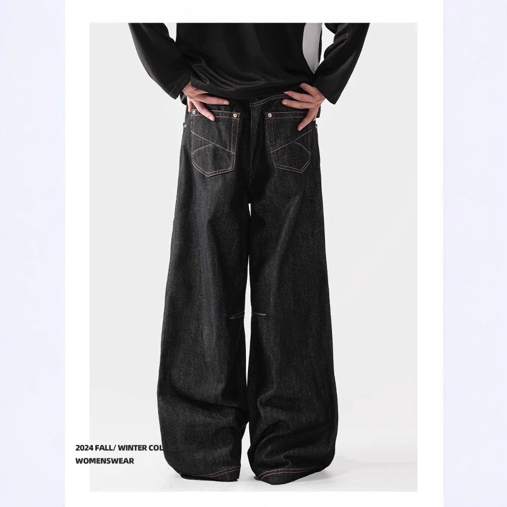 Deconstructing Design Sense Denim American Cleanfit Wide Leg Pants