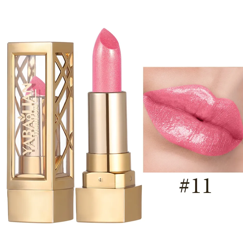 Makeup Slightly Shiny Velvet Pearlescent Pearlescent Lipstick - 11Color