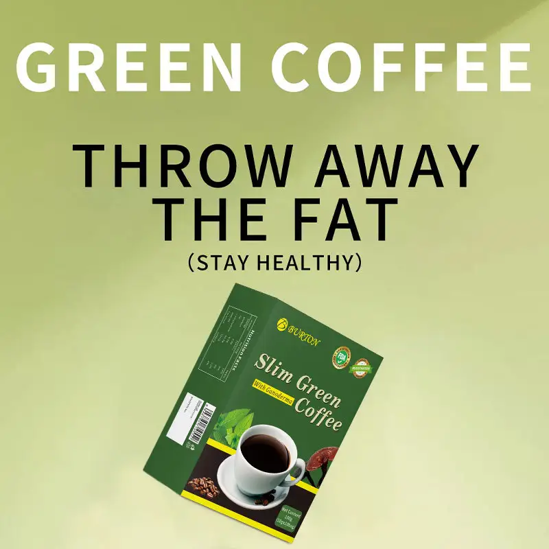 Ganoderma Lucidum Hericium Erinaceus Mushroom Green Coffee