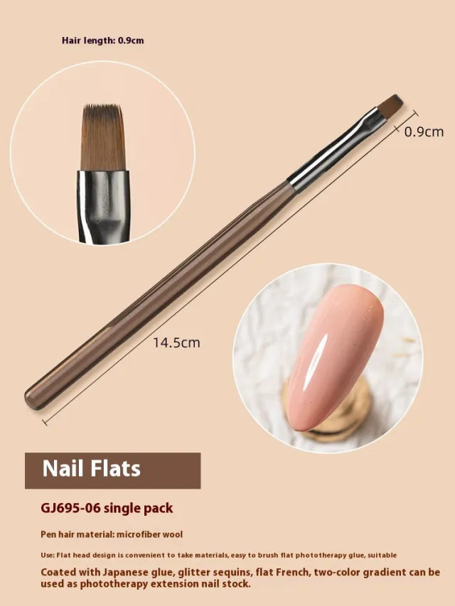 Nail Brush Brush Ultra fine Painted Line Drawing Pen Gj69506 - Shop at LoveMi