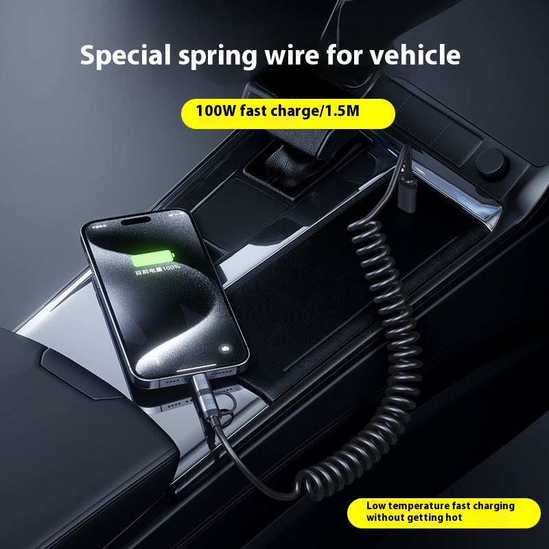 Two Fast Charge Car Spring Wire