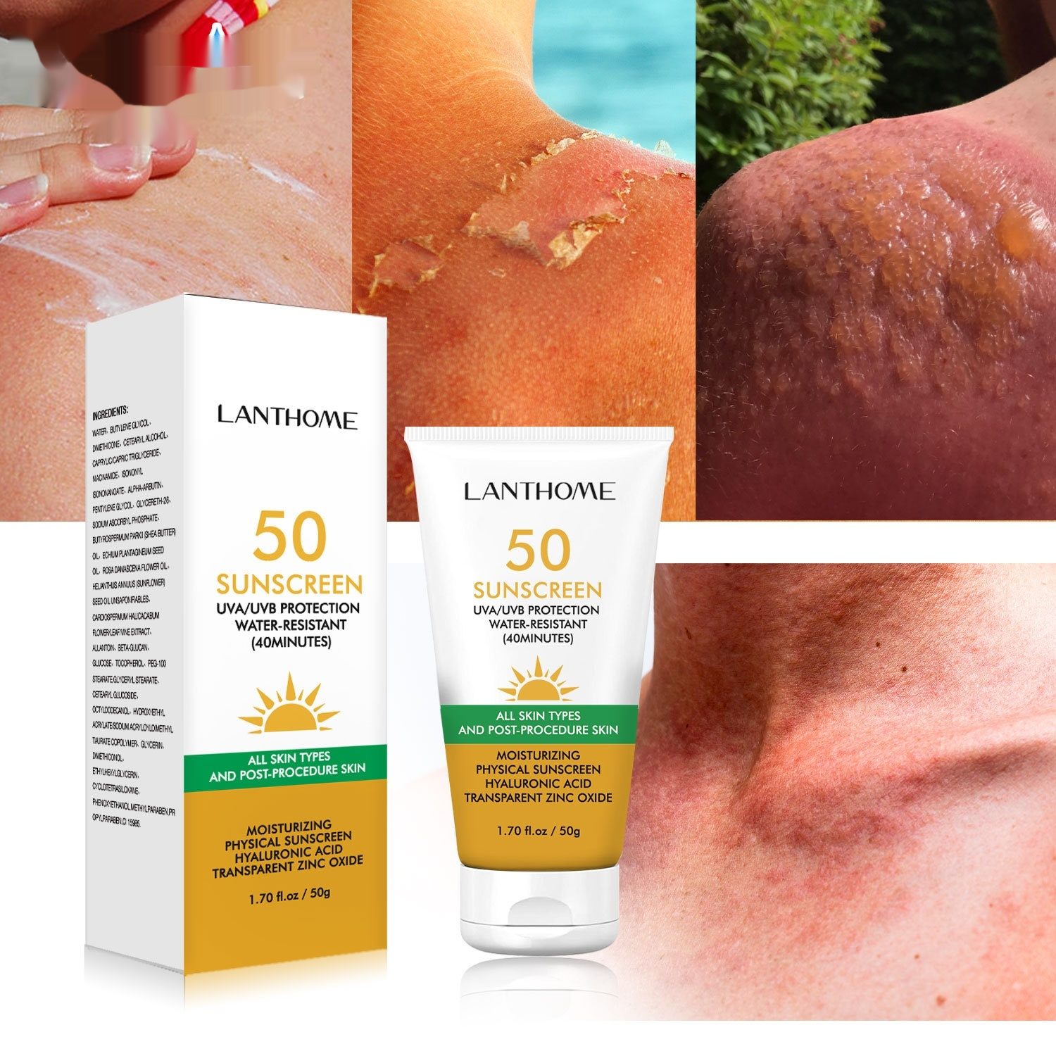 Refreshing And Non-greasy Body Care