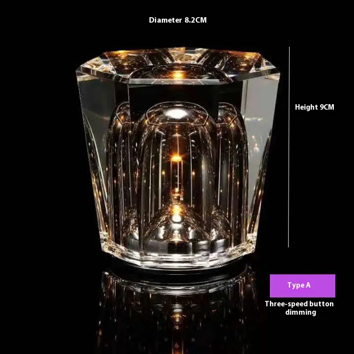 Crystal Charging Lamp Bar Restaurant And Cafe Ambience Light